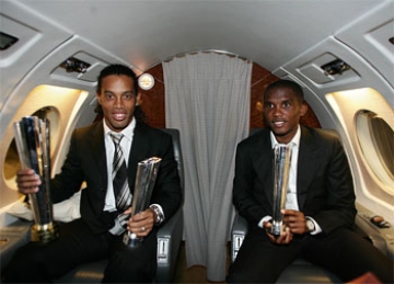 ronaldinho & eto'o